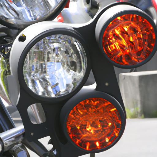 Nebelscheinwerfer-Motorrad