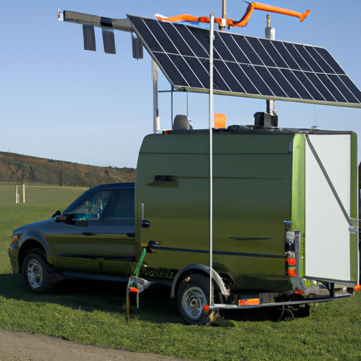 Mobile Solaranlage