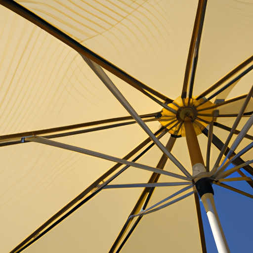 Sonnenschirm mit Kurbel