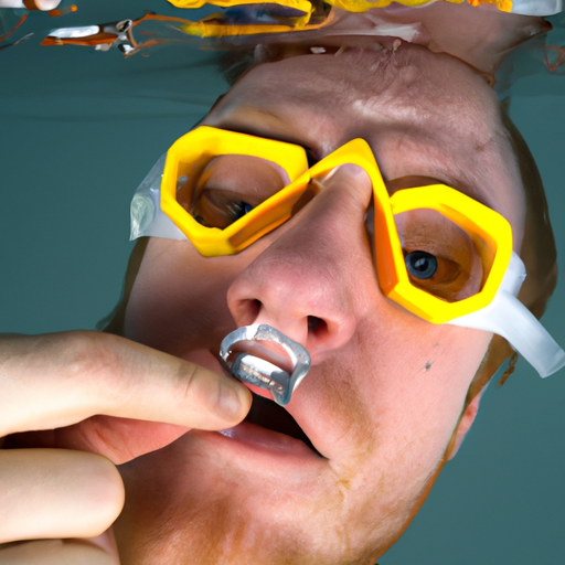 Nasenklammer Schwimmen