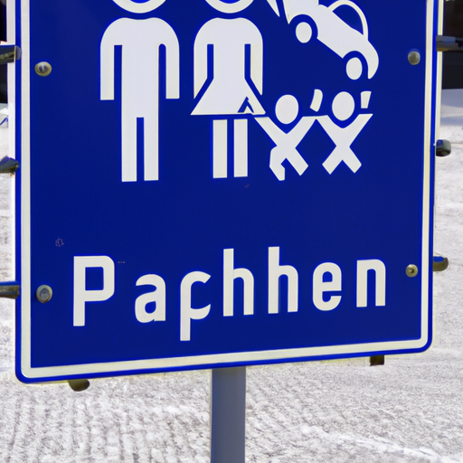 Parkplatzschild