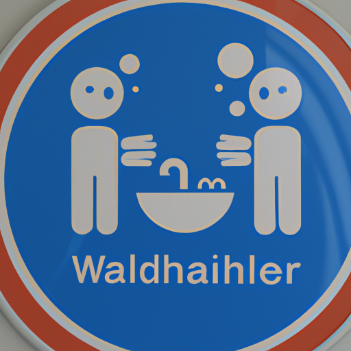 Hände-waschen-Schild