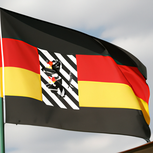 Thüringen-Flagge