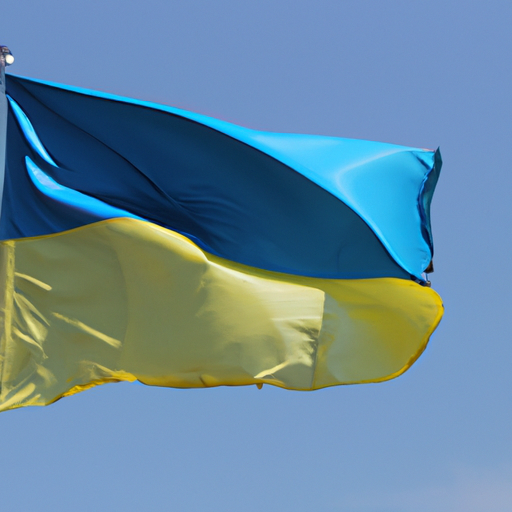 Ukraine-Flagge