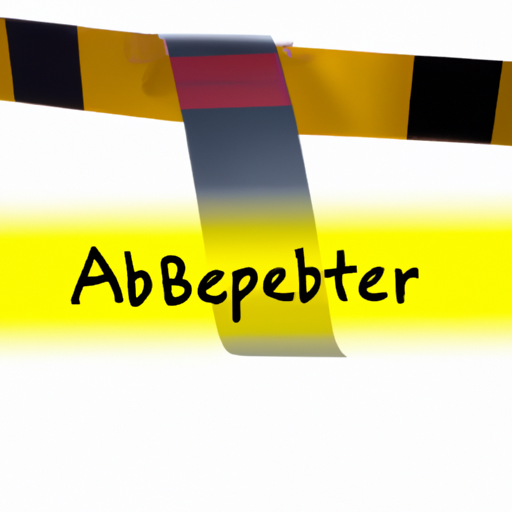 Absperrband ausziehbar