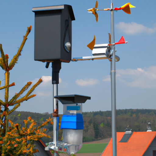 Wetterstation mit 3 Außensensoren