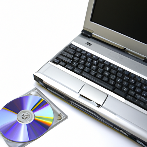 Laptop mit DVD-Laufwerk