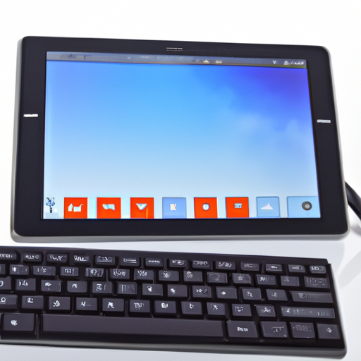 Tablet mit Tastatur