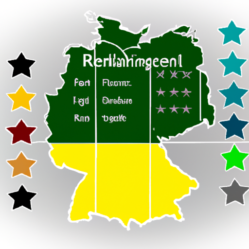  Karte mit Länder-Ratings und ihre Bedeutungen 