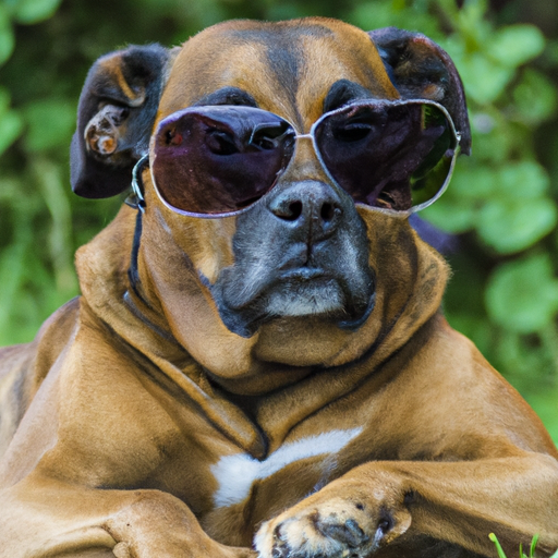 Sonnenbrille Hund