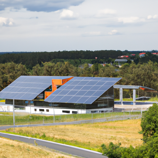 Powerstation mit Solarpanel