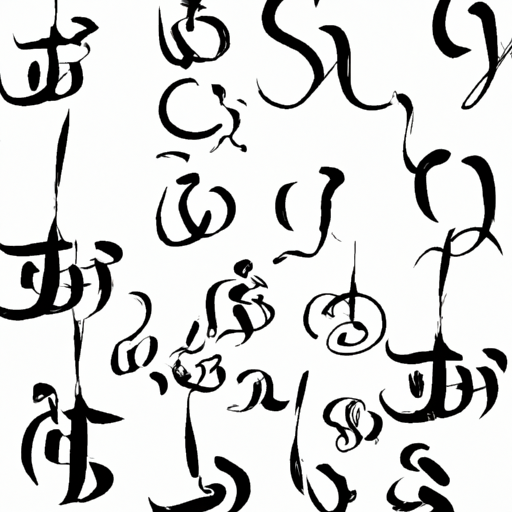Kalligraphie-Set
