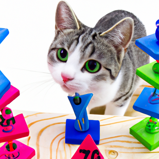 Intelligenzspielzeug-Katze