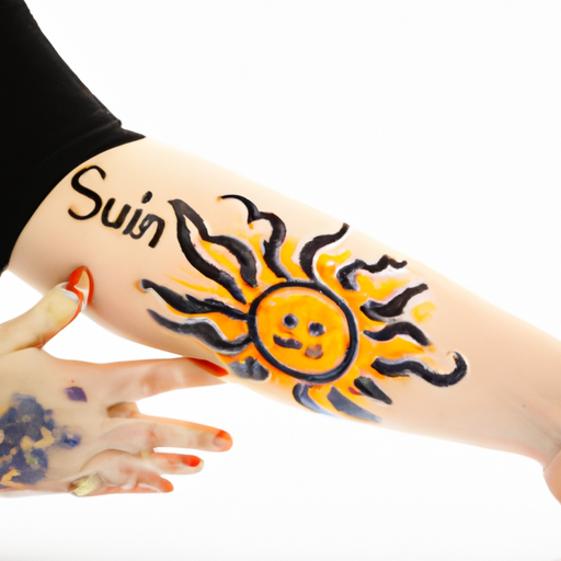 Tattoo-Sonnencreme