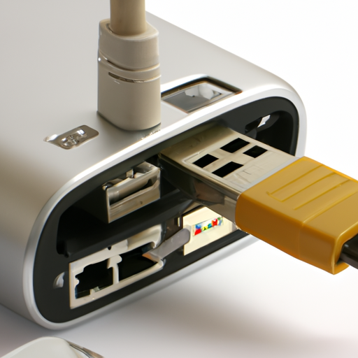 USB-Hub mit Netzteil