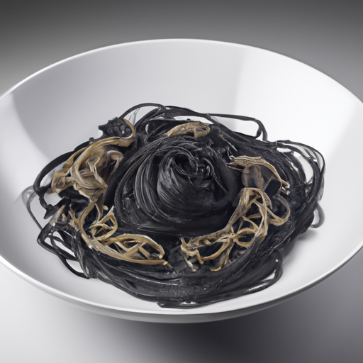 Schwarze Spaghetti