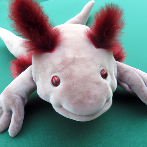 Axolotl-Plüschtier