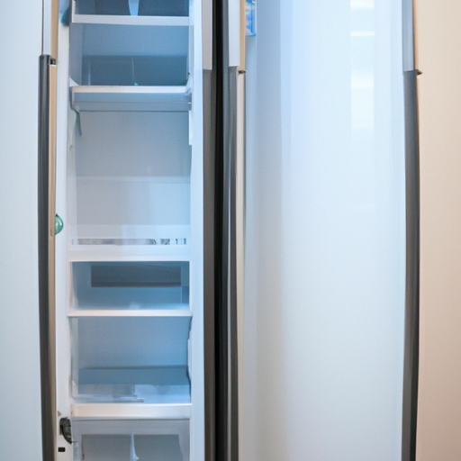 Side-by-Side-Kühlschrank mit Schubladen