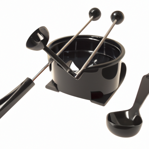 Fondue-Set Gusseisen